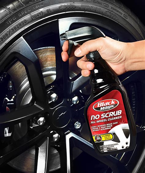 Keep Your Wheels Looking New: The Benefits of Black Magic No Scruv Wheel Cleaner